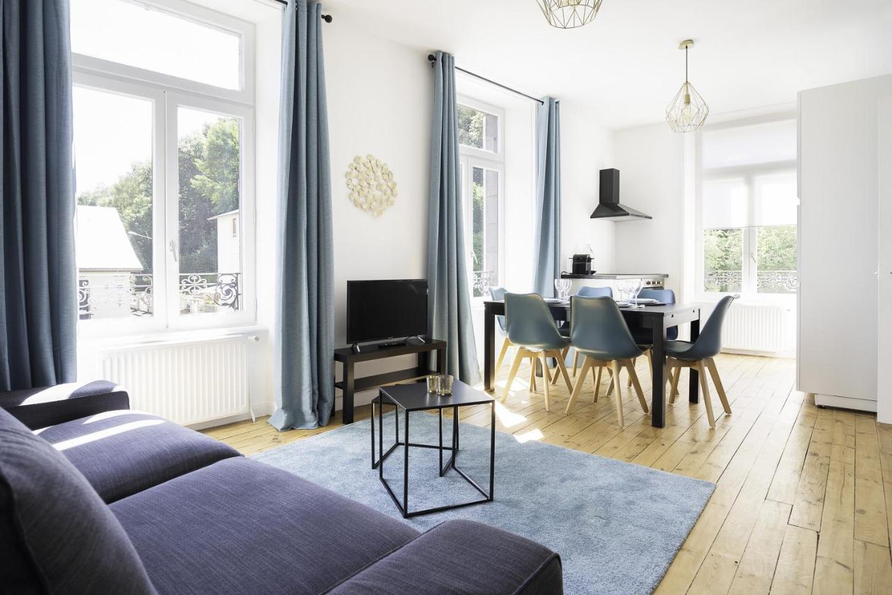 L'Ekrin Des Bains Apartment La Bourboule Bagian luar foto